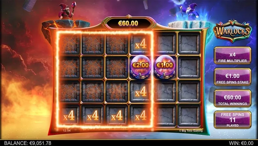 PH Plus thrilling slot machine with a big win